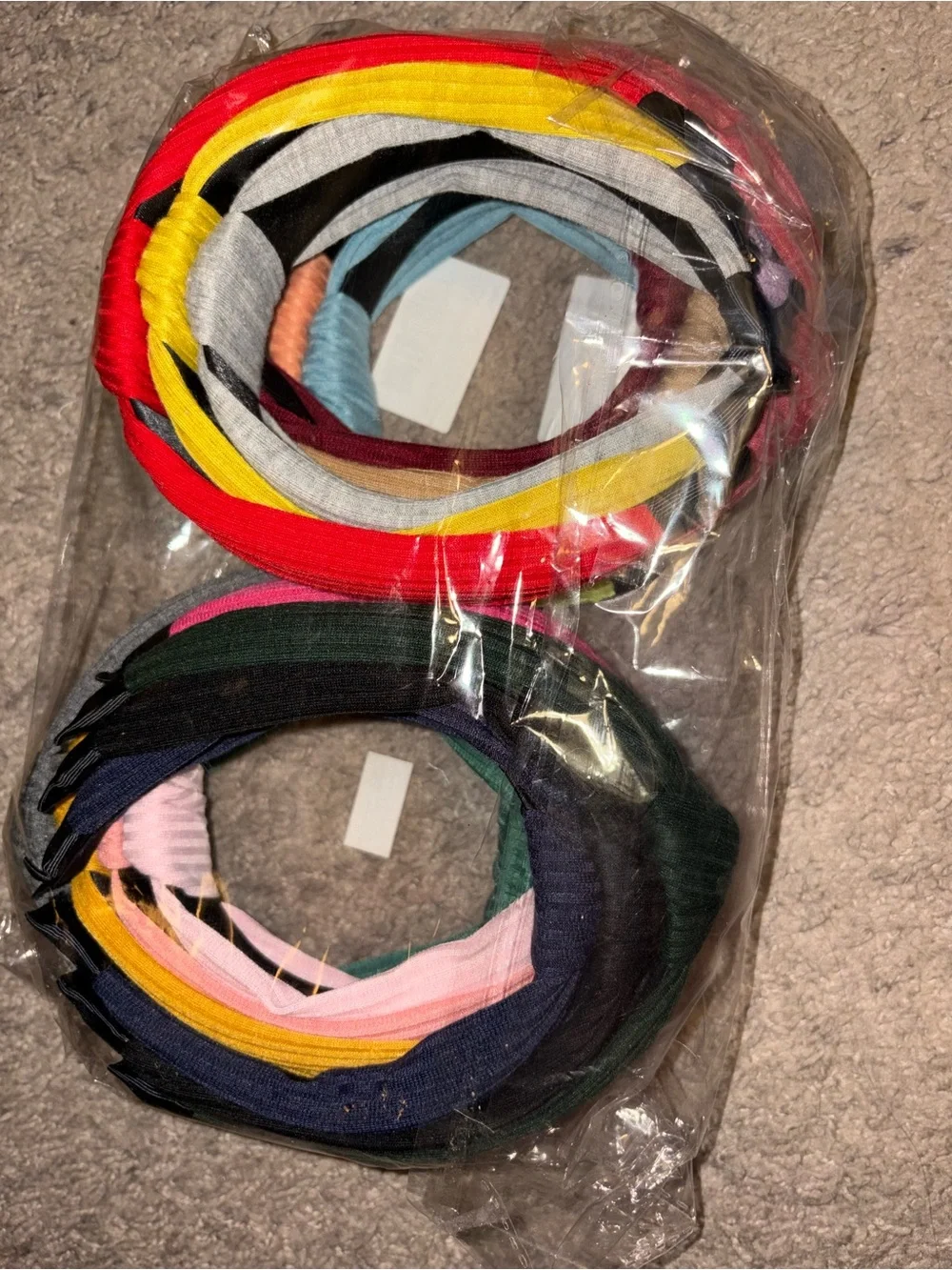 Multi-Color Headband Set - 10Pack